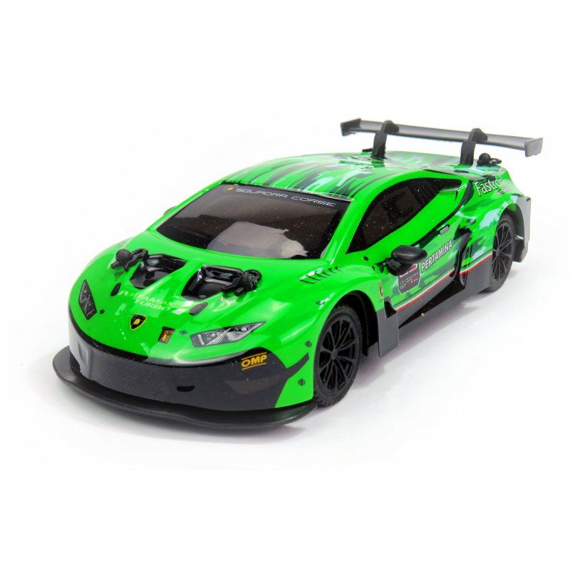 Τηλεκατευθυνόμενο Αυτοκίνητο Lamborghini Huracan GT3 1:24 Πράσινο (6624M) - Fun Planet