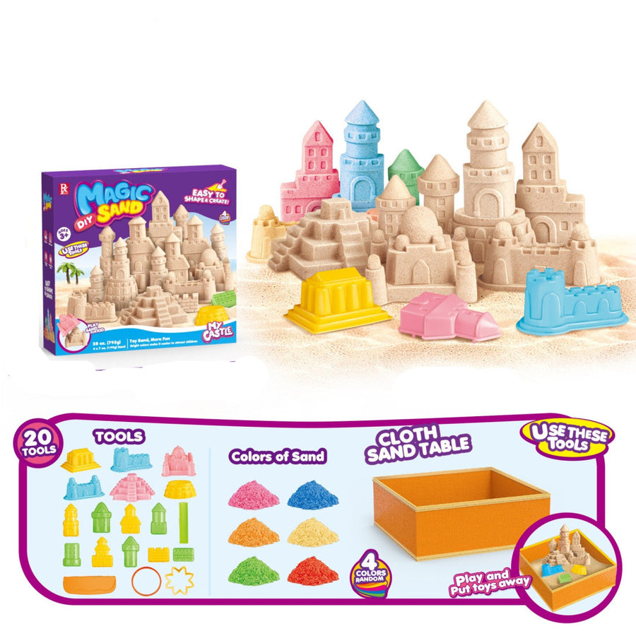 Μαγική Άμμος DIY Κάστρο 795gr (669A-2) - Fun Planet