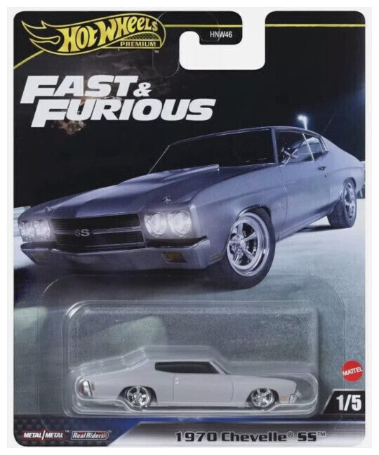 Hot Wheels Premium Αυτοκινητάκια Fast & Furious 1970 Chevelle SS (JBL94) - Fun Planet