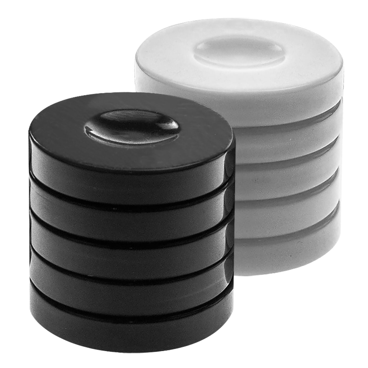 Πούλια Μαύρο-Άσπρο & Ζάρια για Μεγάλο Τάβλι 48cm (69-1404) - Fun Planet