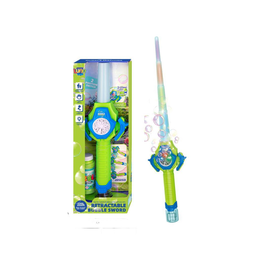 Σαπουνόφουσκες Σπαθί με Φως 13,5x7,3x64,5εκ Luna Toys (623389) - Fun Planet
