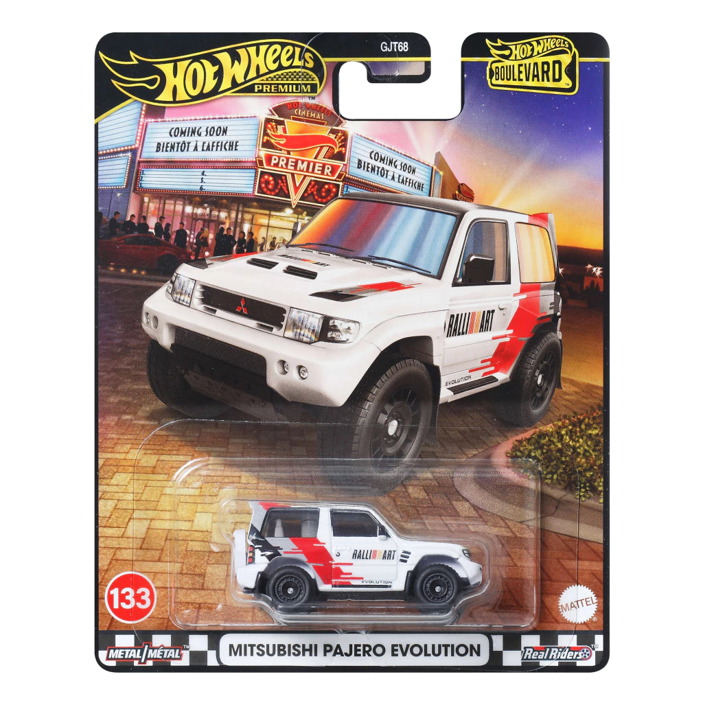 Hot Wheels Premium Boulevard Αυτοκινητάκι Συλλεκτικό Mitsubishi Pajero Evolution (JBL26) - Fun Planet