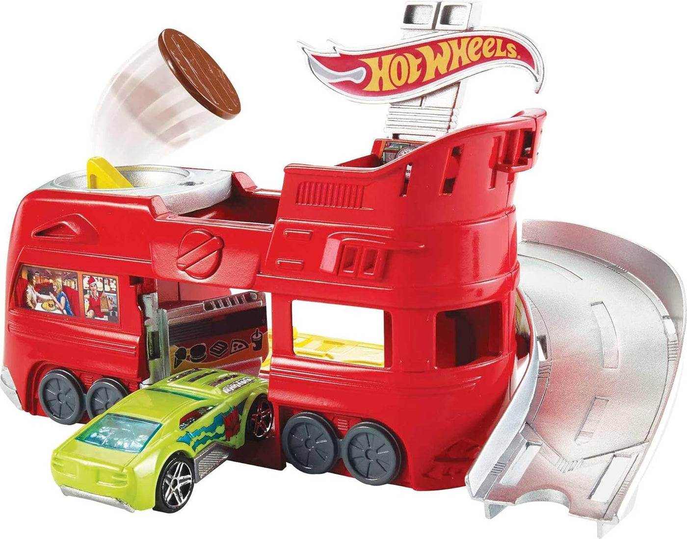 Hot Wheels City Αναδιπλούμενες Πίστες Dine & Dash (FJN39) - Fun Planet