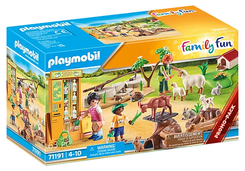 Playmobil Family Fun Ζωολογικός κήπος με ήμερα ζωάκια (71191) - Fun Planet