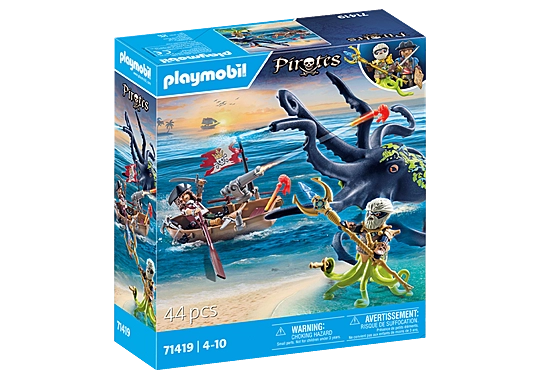 Playmobil Pirates Μάχη με το Γιγάντιο Χταπόδι (71419) - Fun Planet