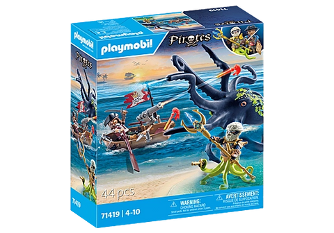 Playmobil Pirates Μάχη με το Γιγάντιο Χταπόδι (71419) - Fun Planet