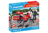 Playmobil City Action Πυροσβέστης με μοτοσικλέτα (71466) - Fun Planet