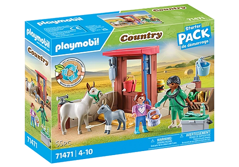 Playmobil Country Starter Pack Φροντίζοντας τα γαϊδουράκια (71380) - Fun Planet