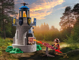 Playmobil Novelmore Πύργος Ιπποτών με δράκο και σιδηρουργό 71483 & Λαμπάδα (210204) - Fun Planet