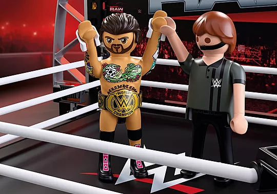 Playmobil WWE® Seth Rollins Και CM Punk Στο Ρινγκ (71956)