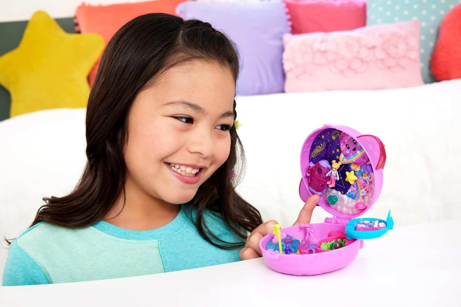 Polly Pocket Polly Mini Ο Κόσμος Της Polly Σετάκια Planet Polly Compact (JCB18) - Fun Planet