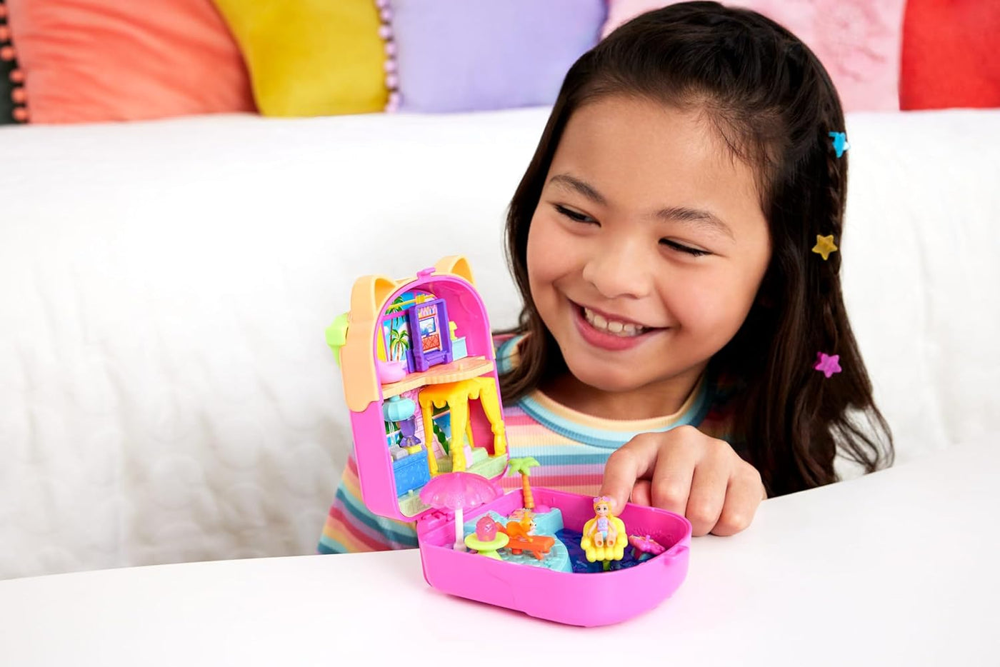Polly Pocket Polly Mini Ο Κόσμος Της Polly Σετάκια Kitty Popsicle Resort Compact (JCB17) - Fun Planet