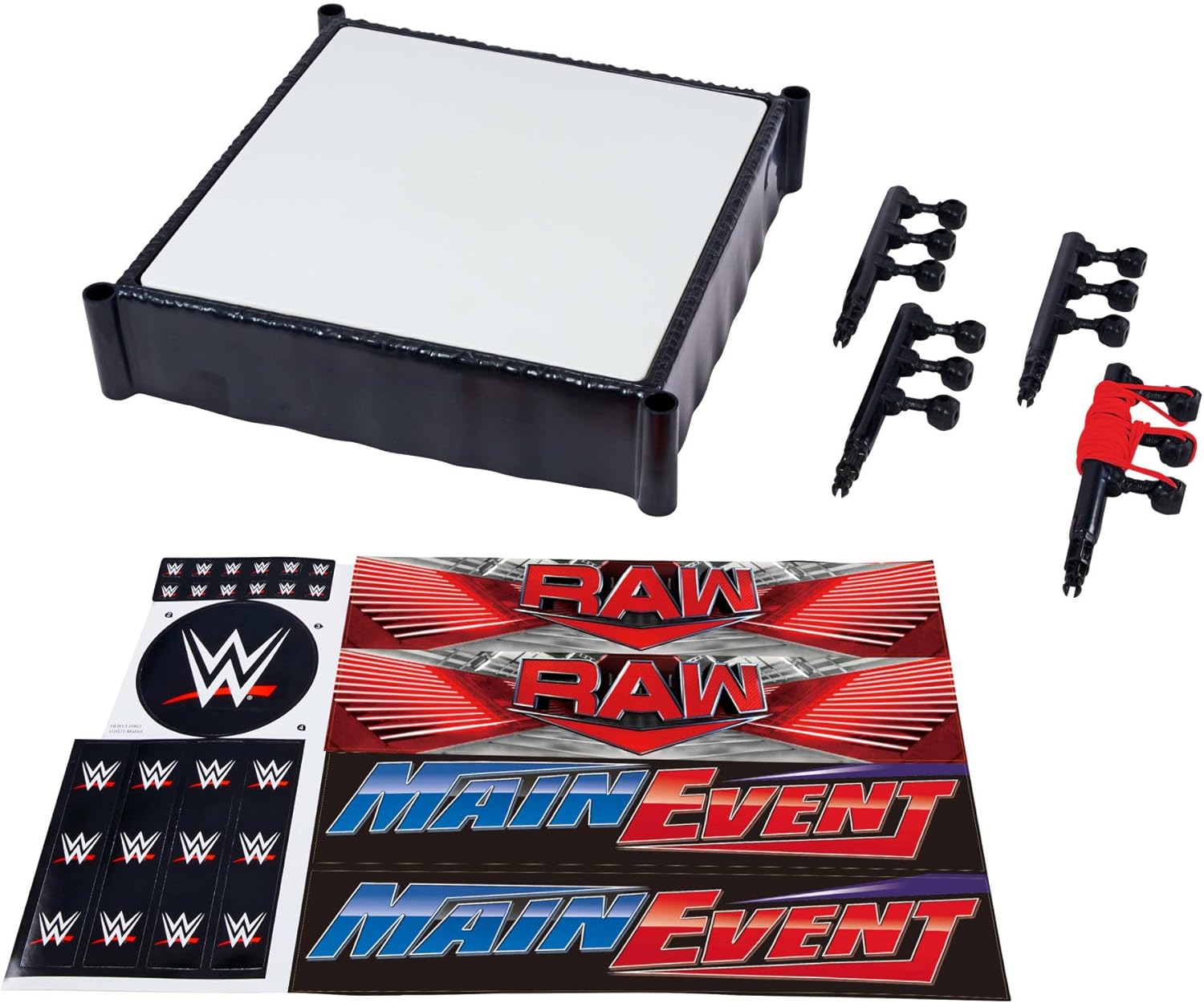 WWE Superstar Ring Labels Main Event & Raw (JDJ20) - Fun Planet