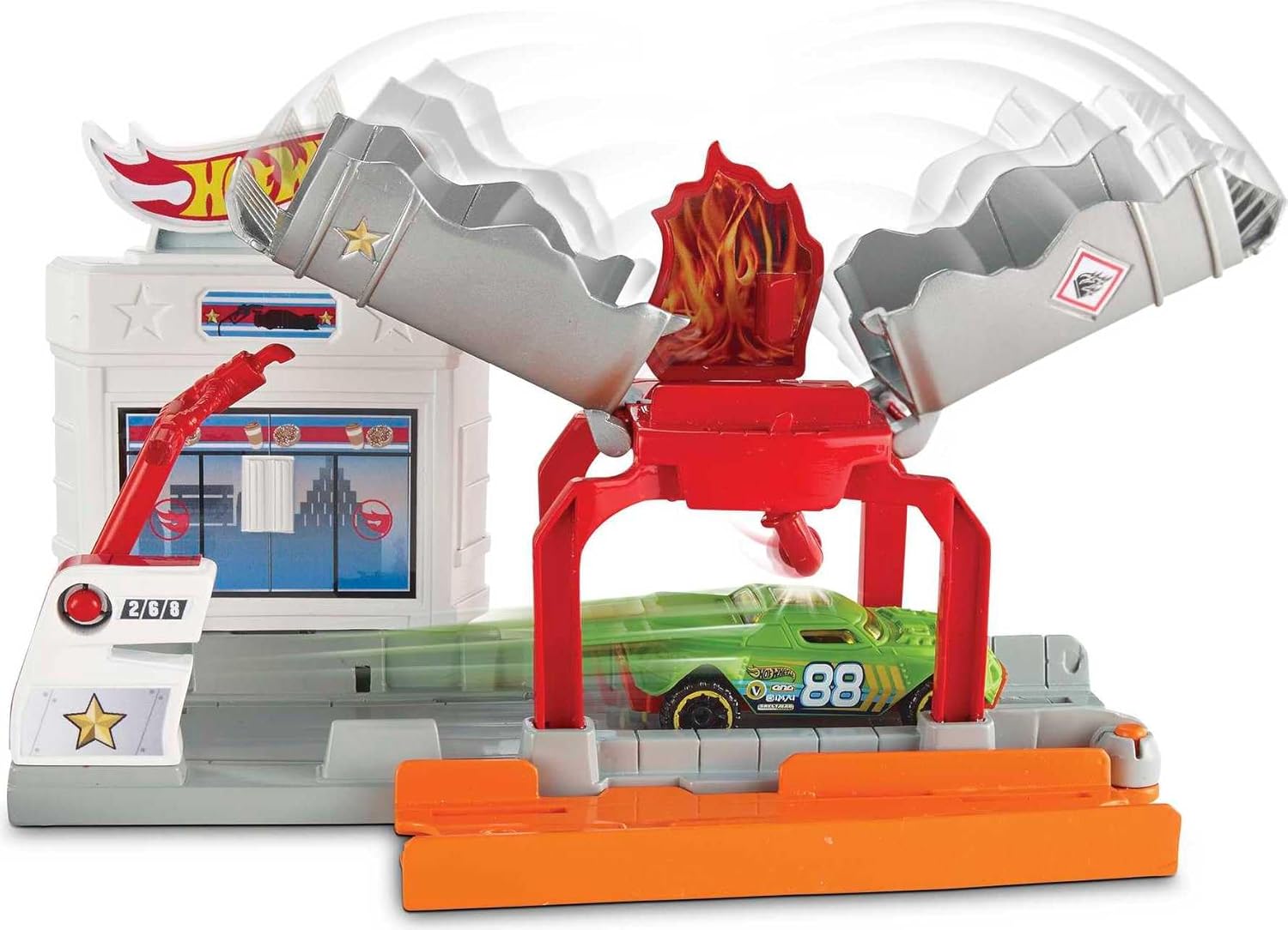 Hot Wheels City Αναδιπλούμενες Πίστες Blaze Blast (FJN36) - Fun Planet