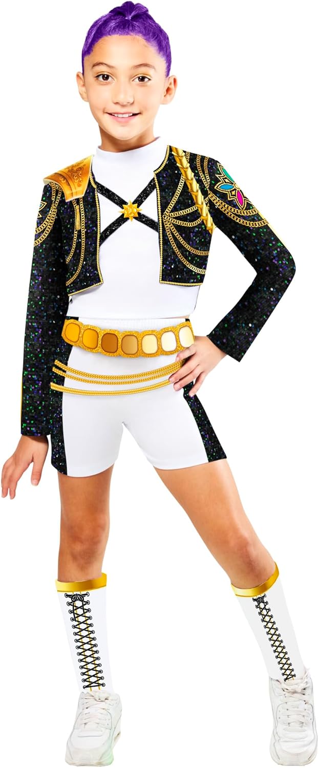 Rubies Official Netflix Στολή KPop Demon Hunters Rumi Gold Hybrid Fancy Dress (1003678)