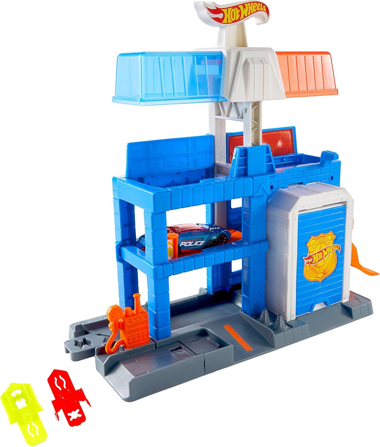 Hot Wheels City Πίστα Downtown Police Tower (JHL74) - Fun Planet
