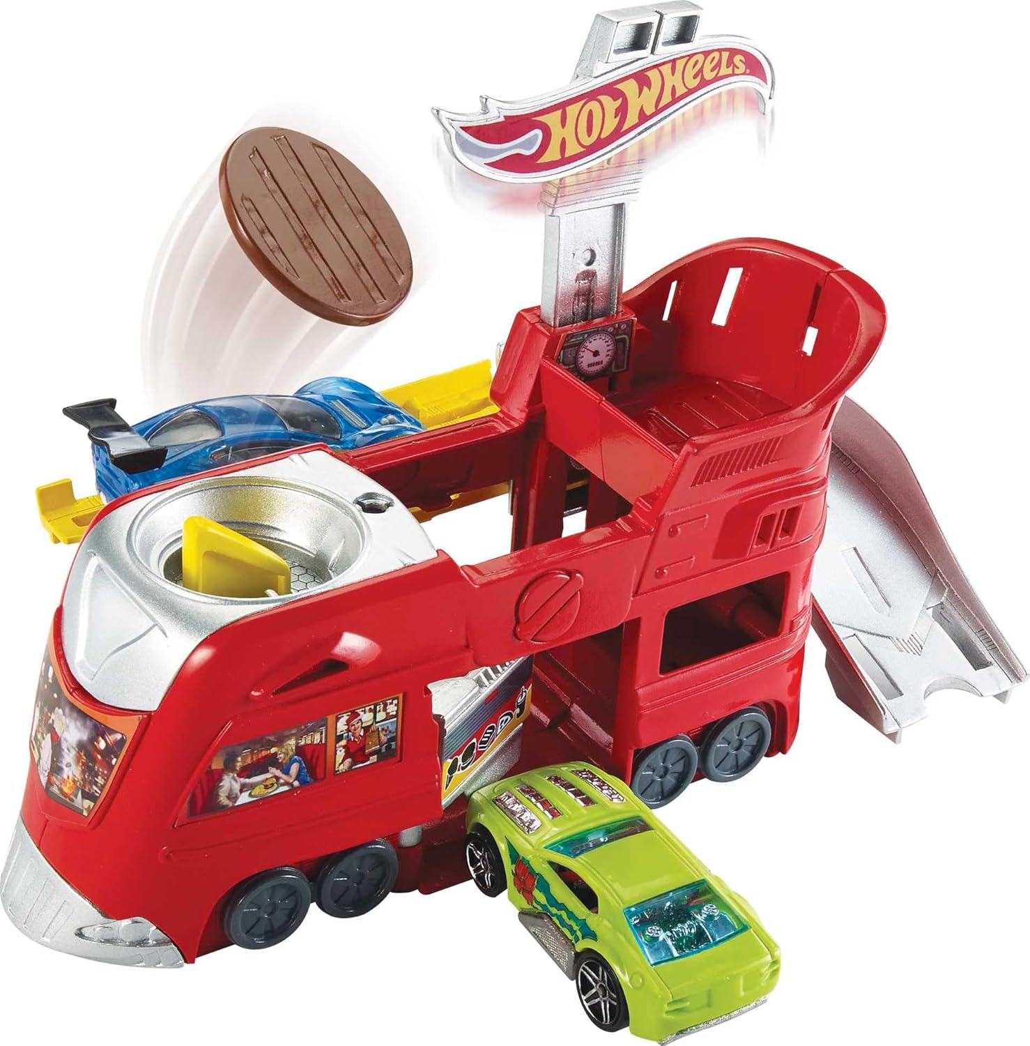 Hot Wheels City Αναδιπλούμενες Πίστες Dine & Dash (FJN39) - Fun Planet