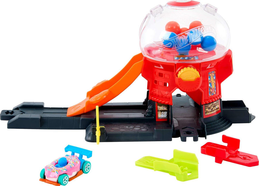 Hot Wheels City Πίστα Downtown Candy Shop (JBM62) - Fun Planet