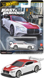 Hot Wheels Premium Αυτοκινητάκια Fast & Furious 2018 Bentley Continental GT3 (HVR63) - Fun Planet