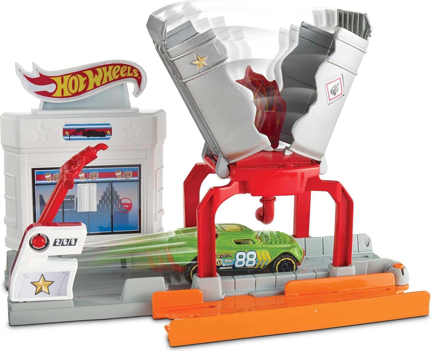 Hot Wheels City Αναδιπλούμενες Πίστες Blaze Blast (FJN36) - Fun Planet
