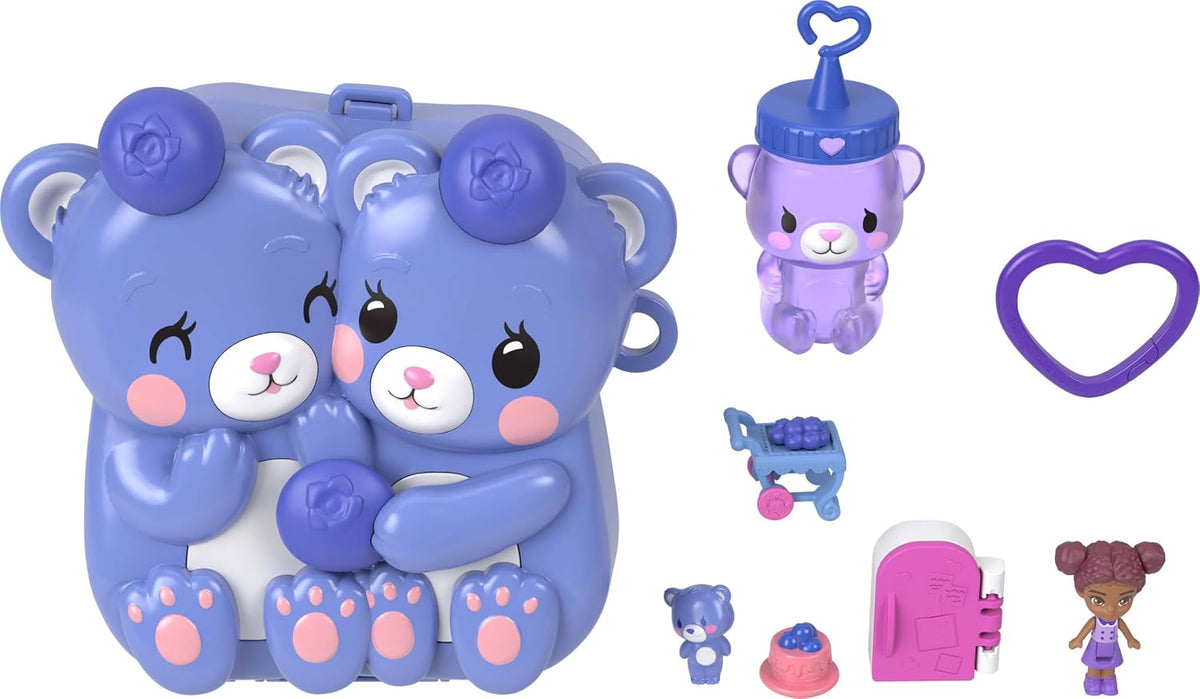 Polly Pocket Polly Mini Ο Κόσμος Της Polly Σετάκια Blueberry Besties Compact (JKC48)