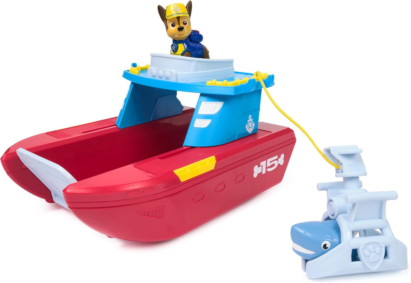Paw Patrol Sea Patroller Vehicle Playset Chase & Shark (6074778) - Fun Planet