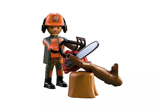 Playmobil Special Plus Ξυλοκόπος Με Αλυσοπρίονο (72150)