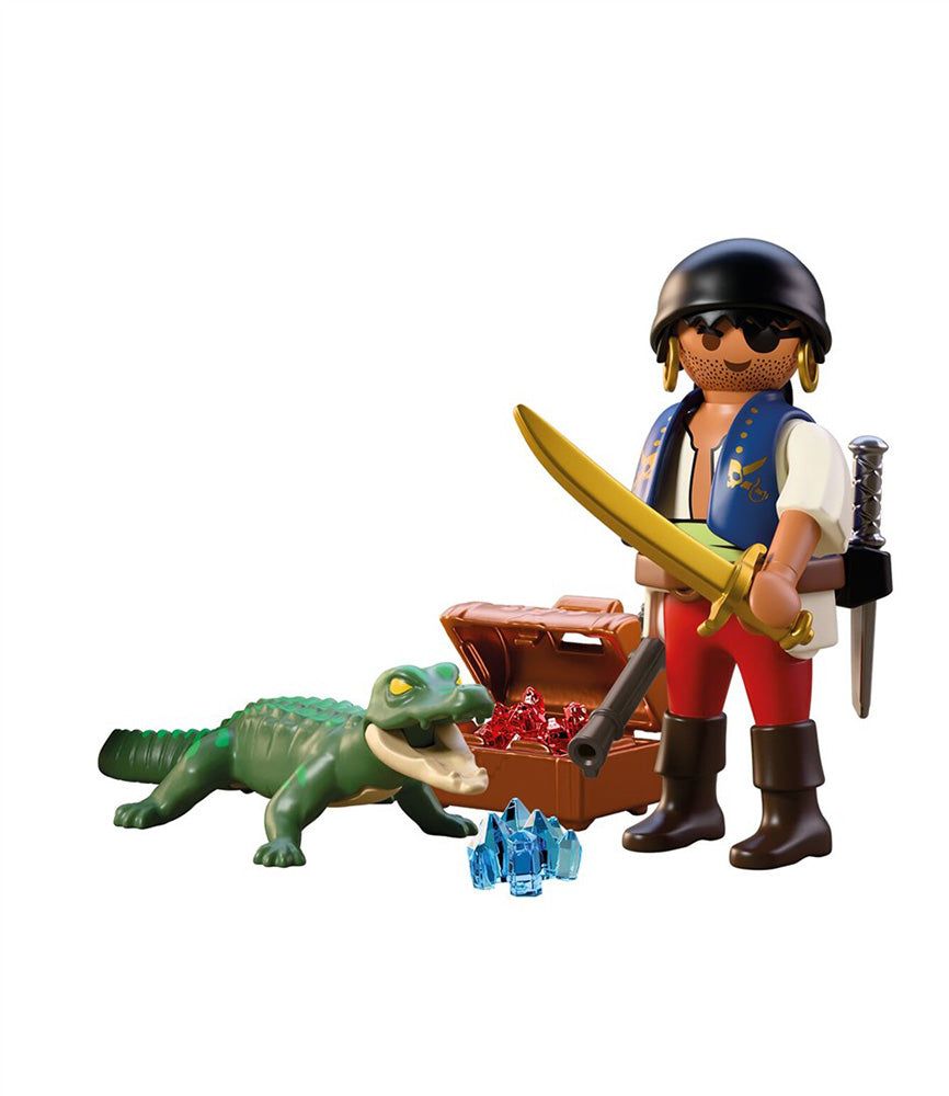 Playmobil Special Plus Πειρατής Εναντίον Αλιγάτορα (72154)