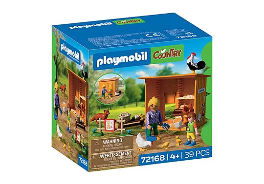 Playmobil Country Κοτέτσι Με Αλεπού (72168)