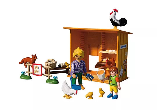 Playmobil Country Κοτέτσι Με Αλεπού (72168)