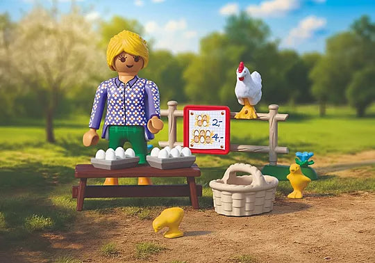 Playmobil Country Κοτέτσι Με Αλεπού (72168)