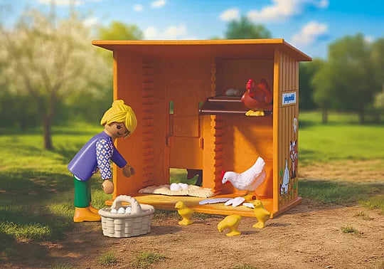 Playmobil Country Κοτέτσι Με Αλεπού (72168)