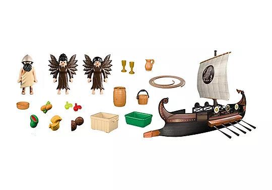 Playmobil History Το Καράβι Του Οδυσσέα Και Οι Σειρήνες (72178)