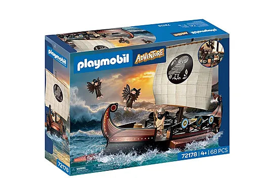 Playmobil History Το Καράβι Του Οδυσσέα Και Οι Σειρήνες (72178)