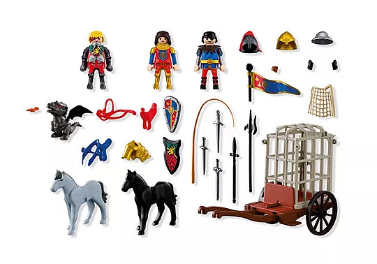Playmobil Knights Απαγωγή Μικρού Δράκου (72211)