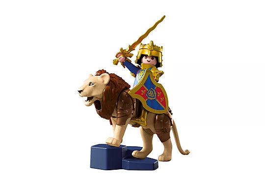 Playmobil Knights Χρυσός Ιππότης Με Λιοντάρι (72212)