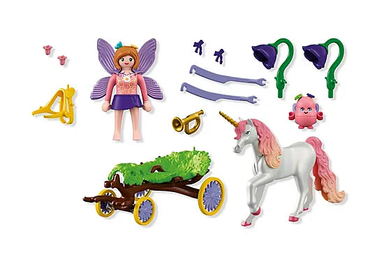 Playmobil Magic Νεράιδα Με Άμαξα Μονόκερου (72216)