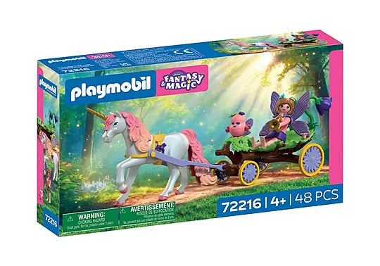 Playmobil Magic Νεράιδα Με Άμαξα Μονόκερου (72216)