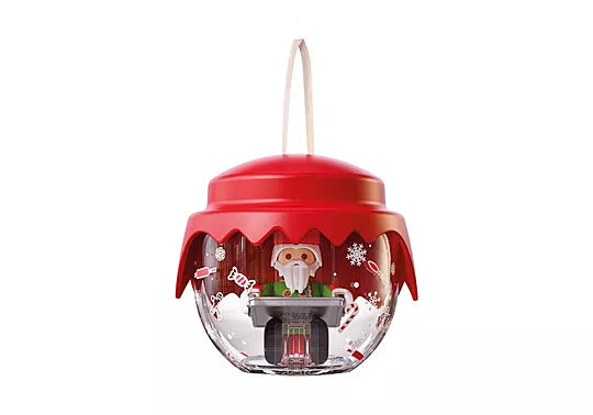 Playmobil Christmas Χριστουγεννιάτικη Μπάλα: Άη Βασίλης - Φούρναρης (72219)