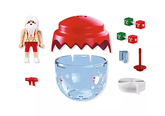 Playmobil Christmas Χριστουγεννιάτικη Μπάλα: Άη Βασίλης - Αρσιβαρίστας (72220)