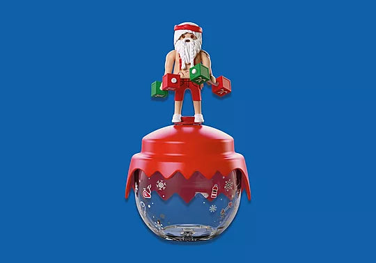 Playmobil Christmas Χριστουγεννιάτικη Μπάλα: Άη Βασίλης - Αρσιβαρίστας (72220)