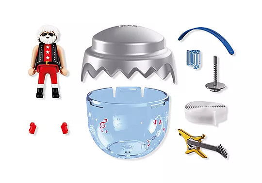 Playmobil Christmas Χριστουγεννιάτικη Μπάλα: Άη Βασίλης - Ροκ Σταρ (72223)