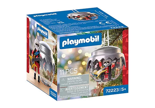 Playmobil Christmas Χριστουγεννιάτικη Μπάλα: Άη Βασίλης - Ροκ Σταρ (72223)