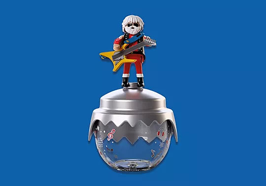Playmobil Christmas Χριστουγεννιάτικη Μπάλα: Άη Βασίλης - Ροκ Σταρ (72223)