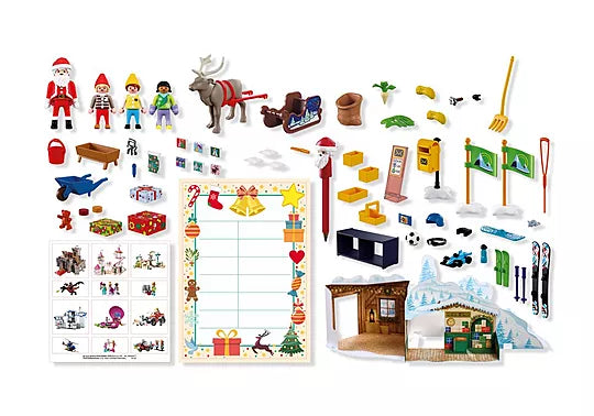 Playmobil Christmas Χριστουγεννιάτικο Ημερολόγιο: Εργαστήριο του Άη Βασίλη (72226)