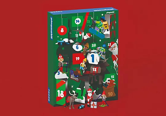 Playmobil Christmas Χριστουγεννιάτικο Ημερολόγιο: Εργαστήριο του Άη Βασίλη (72226)
