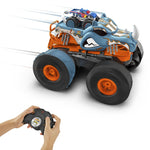 Hot Wheels R/C Monster Trucks Transforming Rhinomite 2 σε 1 Τηλεκατευθυνόμενο 1:12 (HPK27) - Fun Planet