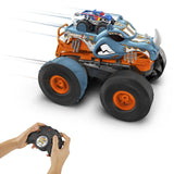 Hot Wheels R/C Monster Trucks Transforming Rhinomite 2 σε 1 Τηλεκατευθυνόμενο 1:12 (HPK27) - Fun Planet