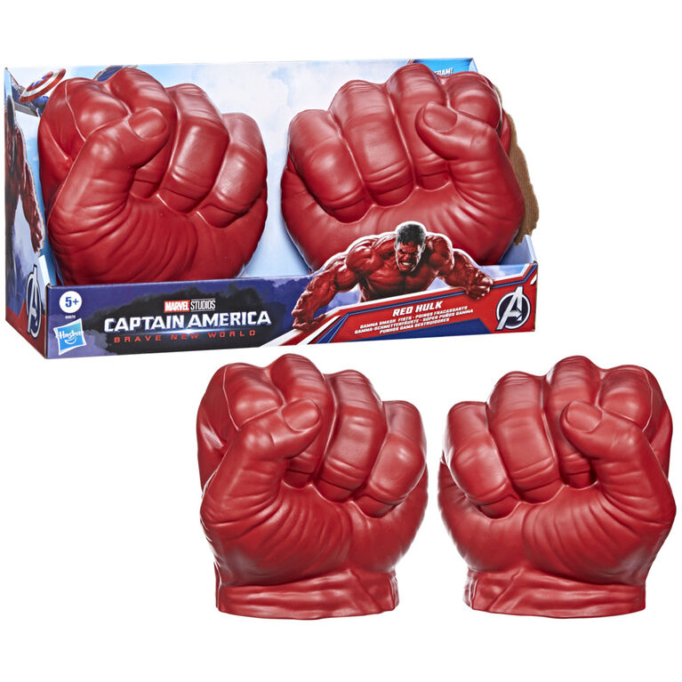 Marvel Captain America: Brave New World - Red Hulk Gamma Smash Fists (G0070) - Fun Planet