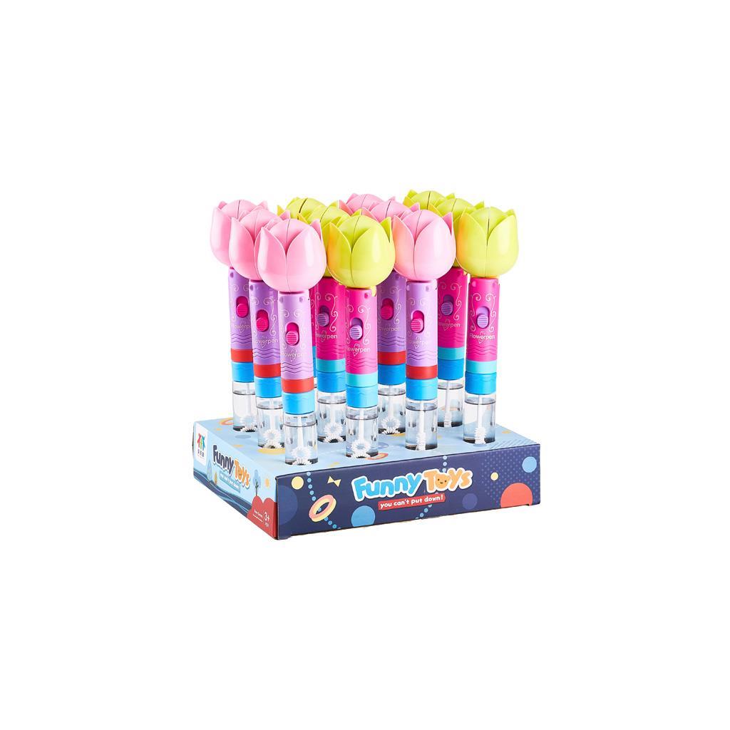 Σαπουνόφουσκες Λουλούδι 5x5x24εκ Luna Toys 1 τεμάχιο (623391) - Fun Planet